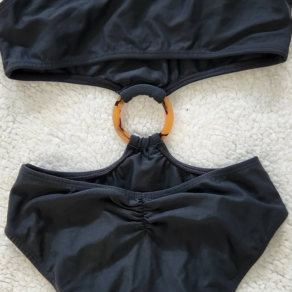 Montce Ky Charcol  Cut-Out One Piece ‎ Swimsuit